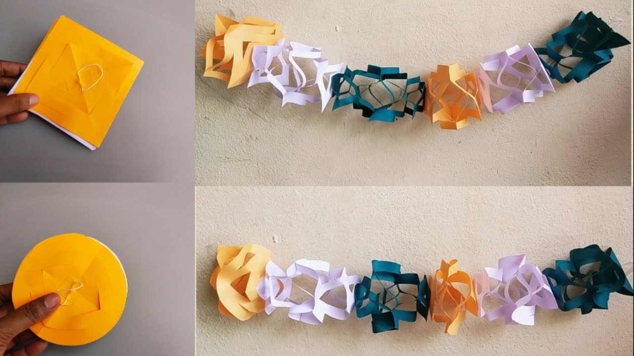 How To Make Republic, IndependenceDay Special, Tricolor Crepe Streamer Paper  Garland IdeasDIY Tutorial