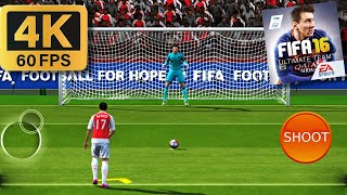 Download lagu FIFA 16 Mobile GAMEPLAY 2025 - Arsenal VS Chelsea (Extra Time   Penalty Shootout) [4K]