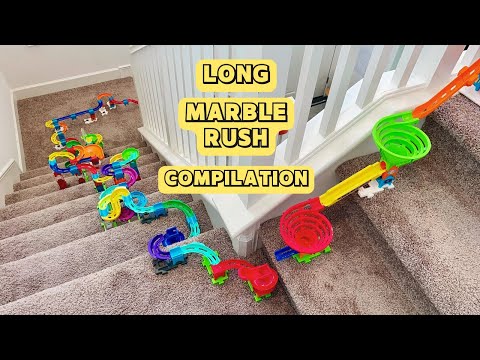 LONGEST MARBLE RUSH COMPILATION #marblerun #vtech #marblerush #40  @timothyspreciousmoments