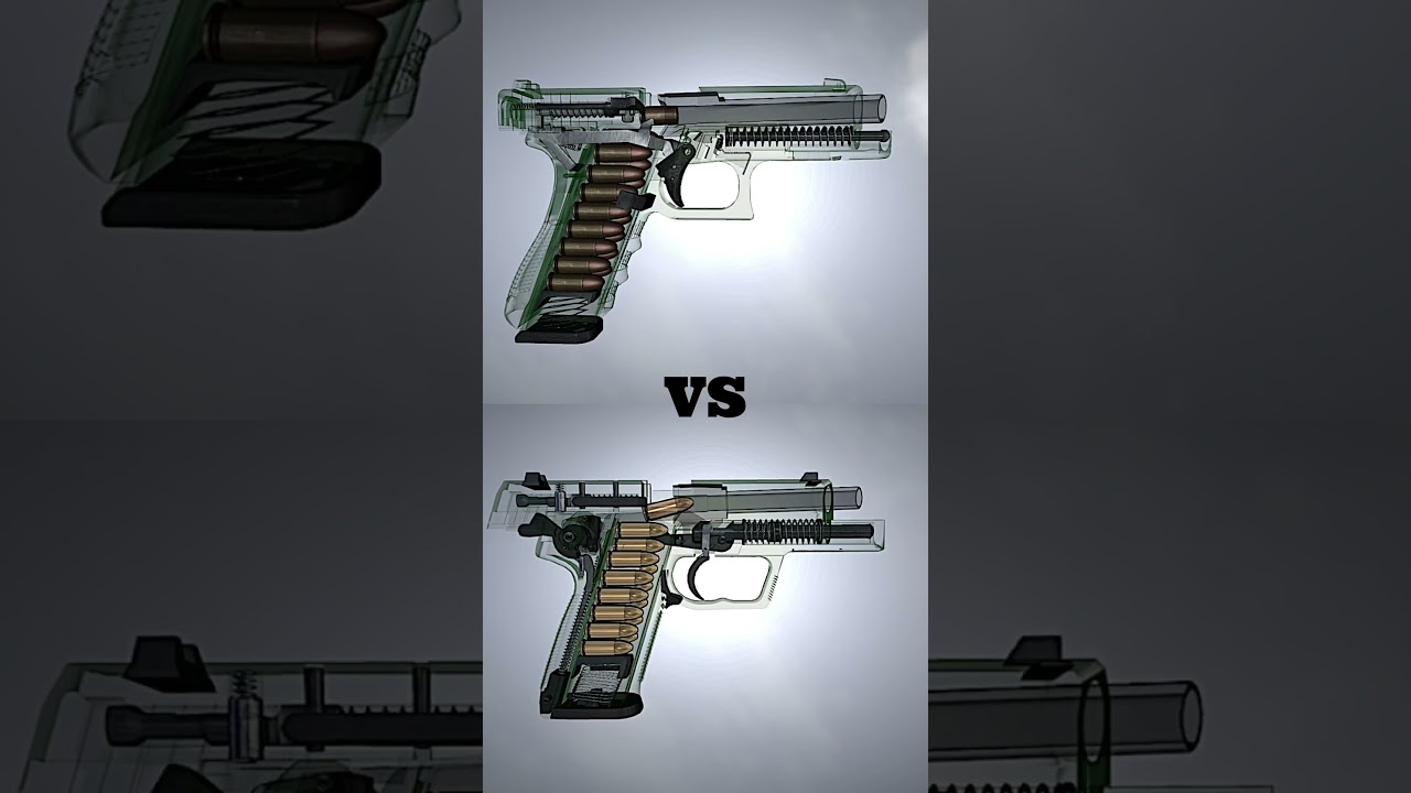 HK USP VS Glock 17 - YouTube