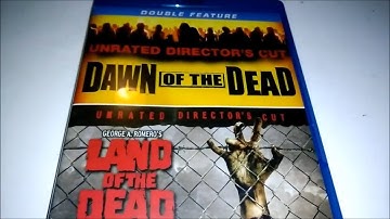 Dawn of the Dead Double Feature Blu Ray Unboxing New