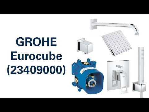 grifo set de ducha empotrado eurocube grohe 23409000