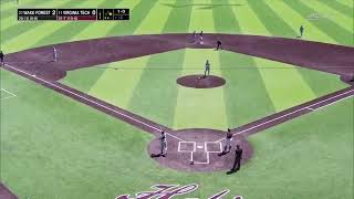 #21 Wake Forest vs #11 Virginia Tech | Game 3 | Full College Baseball 04/07/2024
