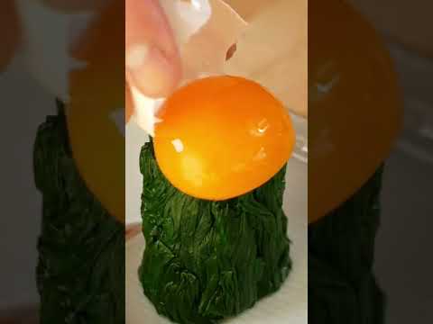 BEST COOK ASMR FOOD COOKING 🤤🤤🤤 Chinese chive with egg yolk