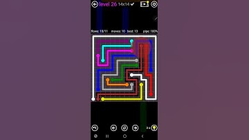 How To Solve Flow Free Purple Pack Level 26 14x14 Hardest Board Walk Through Solution Walkthrough