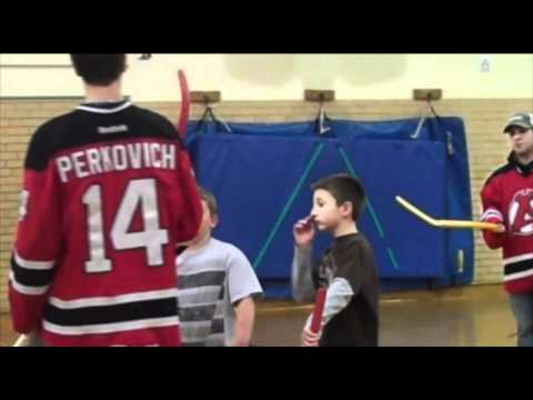 Devils Difference: Perkovich & Whitney Visit Pashley Elementary School