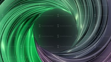 Rotating purple torus. 3D computer generated geometric animation. Rotation animation color torus