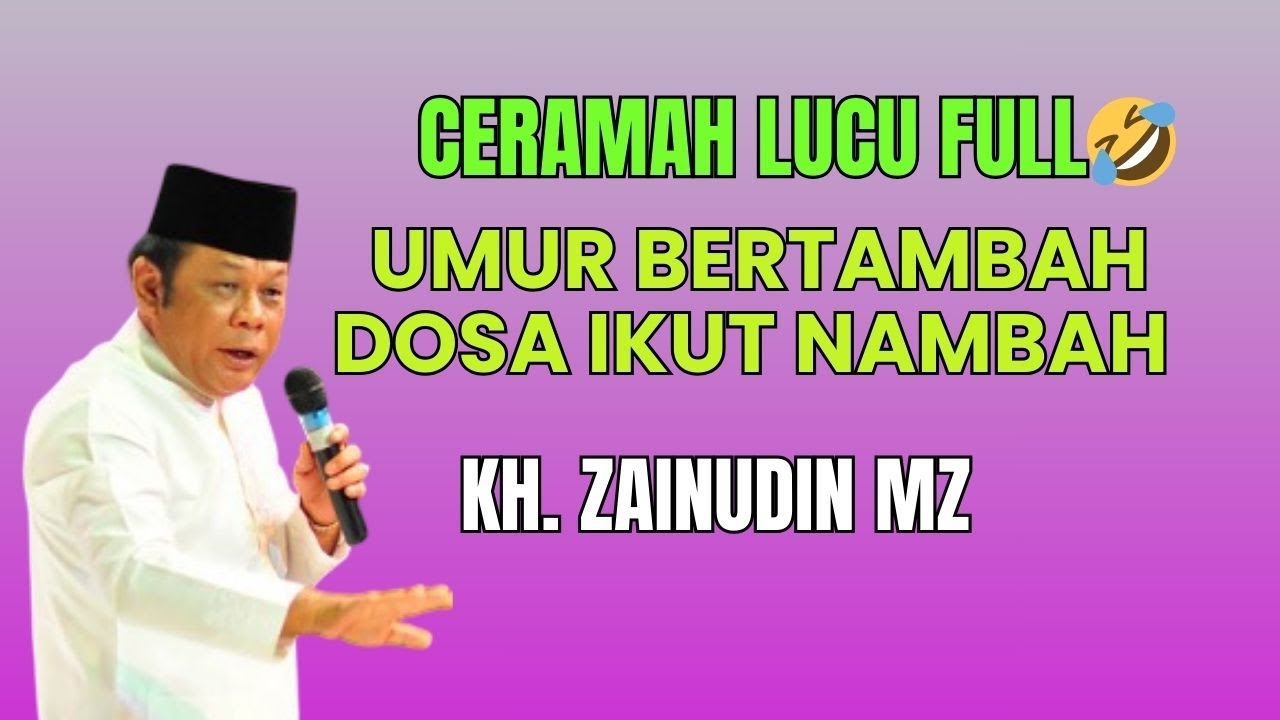 🔴DOSAMU IKUT NAMBAH😱| CERAMAH ZAINUDIN MZ LUCU FULL TANPA IKLAN | MP3 2026