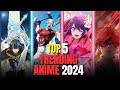 TOP 5 TRENDING ANIME 2024 | SUMMER ANIME | 2024 | HINDI ANIME | AJAY KA REVIEW