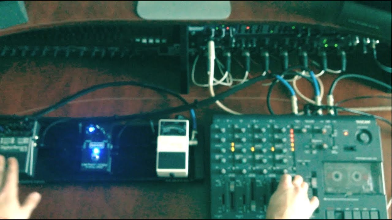 Cassette Tape and Guitar Pedals YouTube