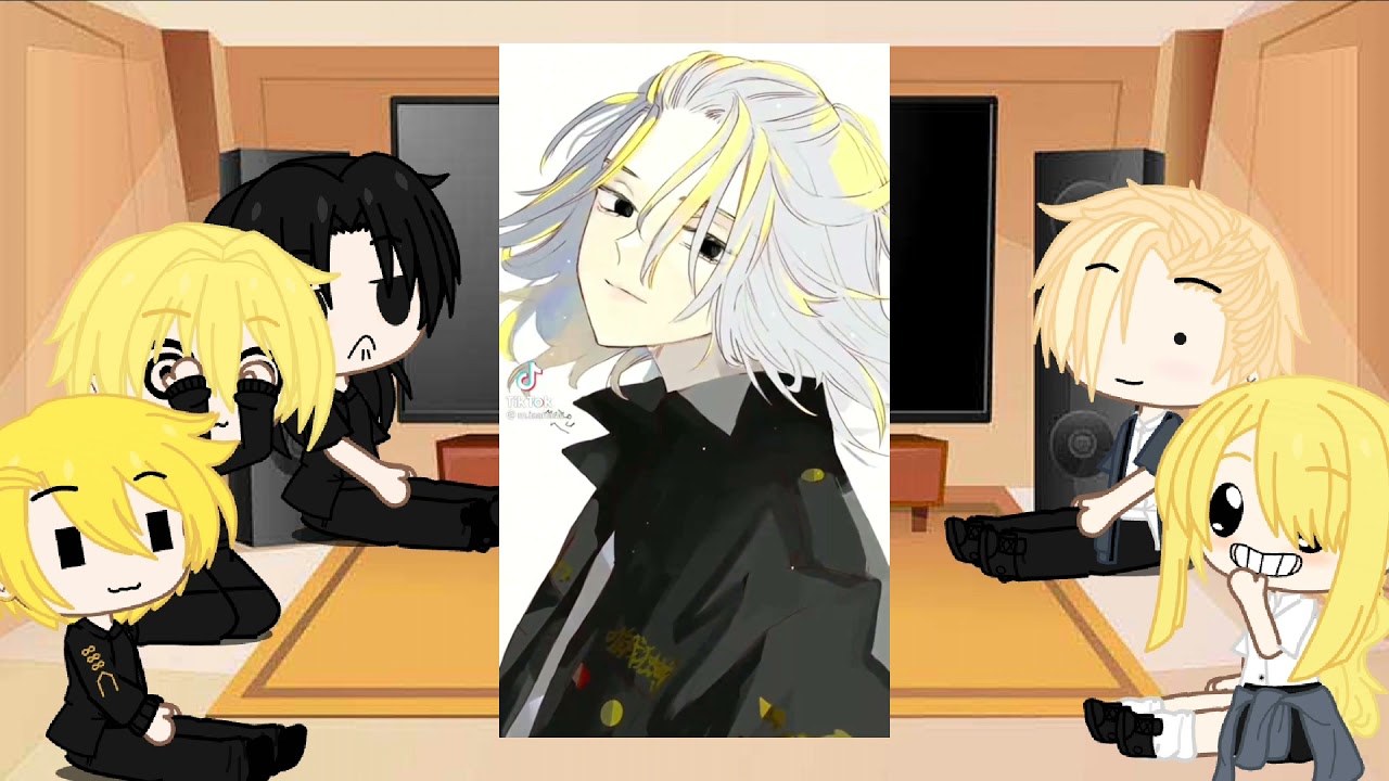 Tokyo revengers react ♡mikey and his girlfriend♡||My Au||Mikey×senju