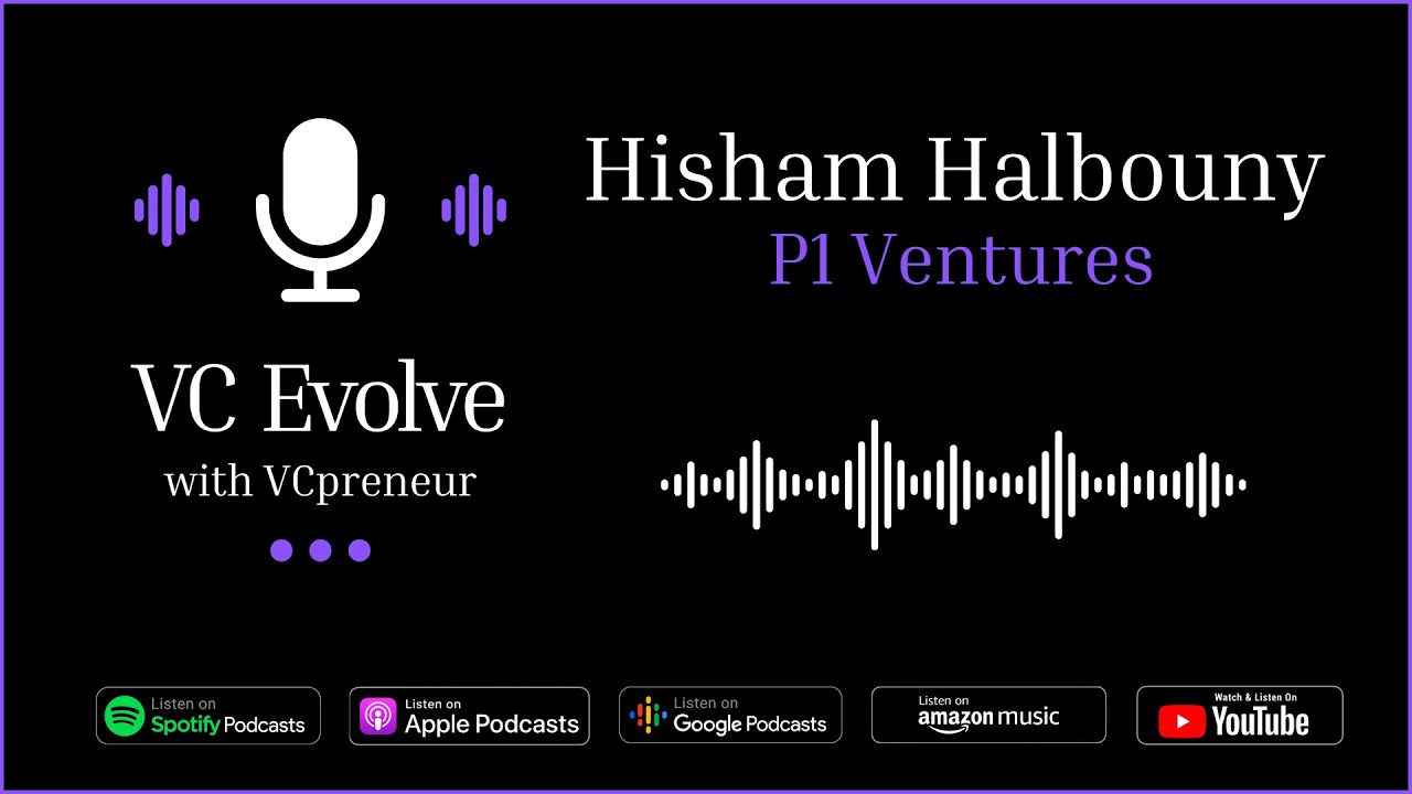 Still from VC Evolve Podcast: Hisham Halbouny. Why Global VCs Are Investing In Africa, and more.