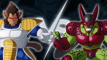 Great Ape Vegeta vs Cell Max - Dragon Ball: Sparking! Zero