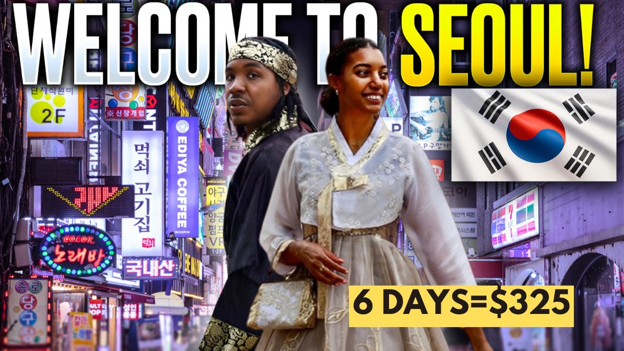 Видеоблог о путешествиях по Сеулу | Идеальный маршрут по Южной Корее