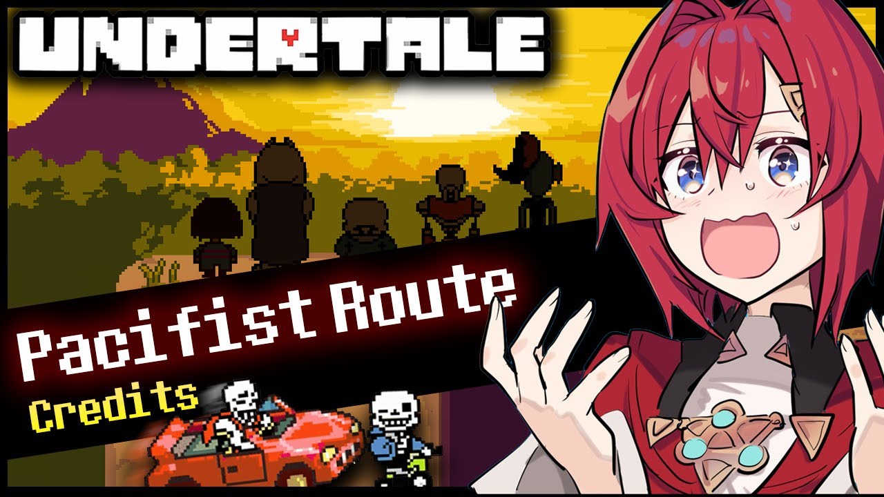 Ange meets the sun and watches the credits (Ange Undertale Series Finale)