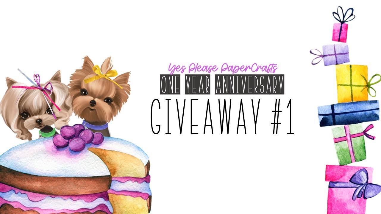 CLOSED *** One Year Anniversary Giveaway #1 | Yes Please !!! | ENTER BY ...