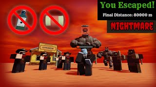 Beating Dead Rails WITHOUT HEALING (Nightmare Mode) (Roblox Dead Rails)