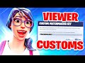 NA WEST Custom Matchmaking - FORTNITE LIVE