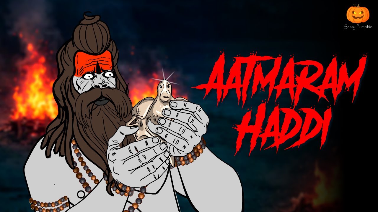 ATMARAM HADDI | Hindi Horror Stories | Scary Pumpkin | Animated Stories