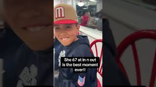 Funny Six Seven 67 In N Out #innout #67 #trending #funny #tiktok