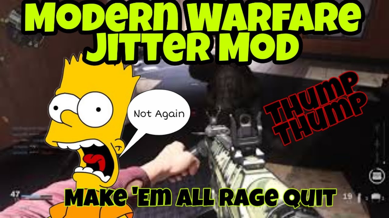 Modern Warfare Jitter Mod Gameplay YouTube