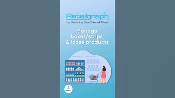 How to Manage Boxes/Strips&loose Product In RetailGraph  #strips #boxes #products