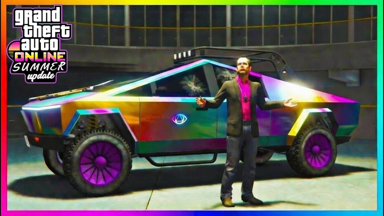 GTA 5 NEW SUMMER DLC CARS 2026 Cybertruck LEXUS LFA Property GTA 6 