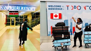RELOCATION /TRAVEL VLOG 🇰🇪🛫🇨🇦 (Part 6) Immigrating to CANADA from KENYA as a PERMANENT RESIDENT