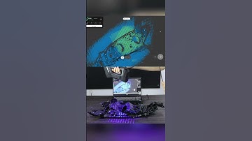 Using the EXTR series 3D scanner from BBCV to scan Mechanical Parts.#3dscanning #3dprinting