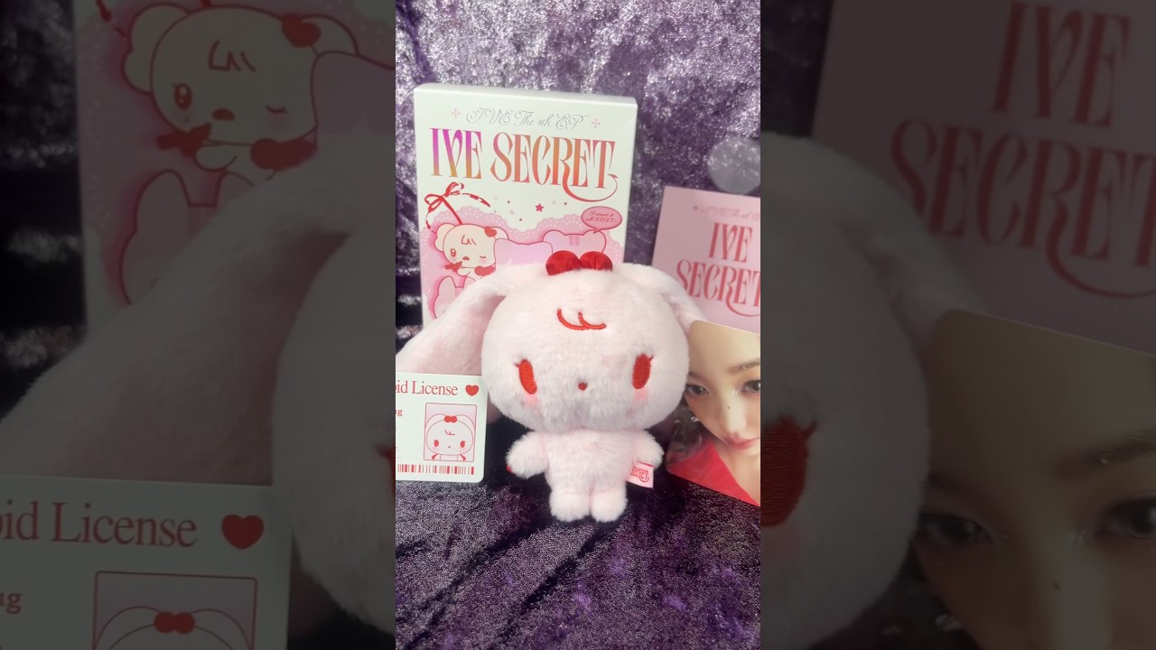 IVE Secret: Evil Cupid Version Blind Box Plush! 🍒💘 - YouTube