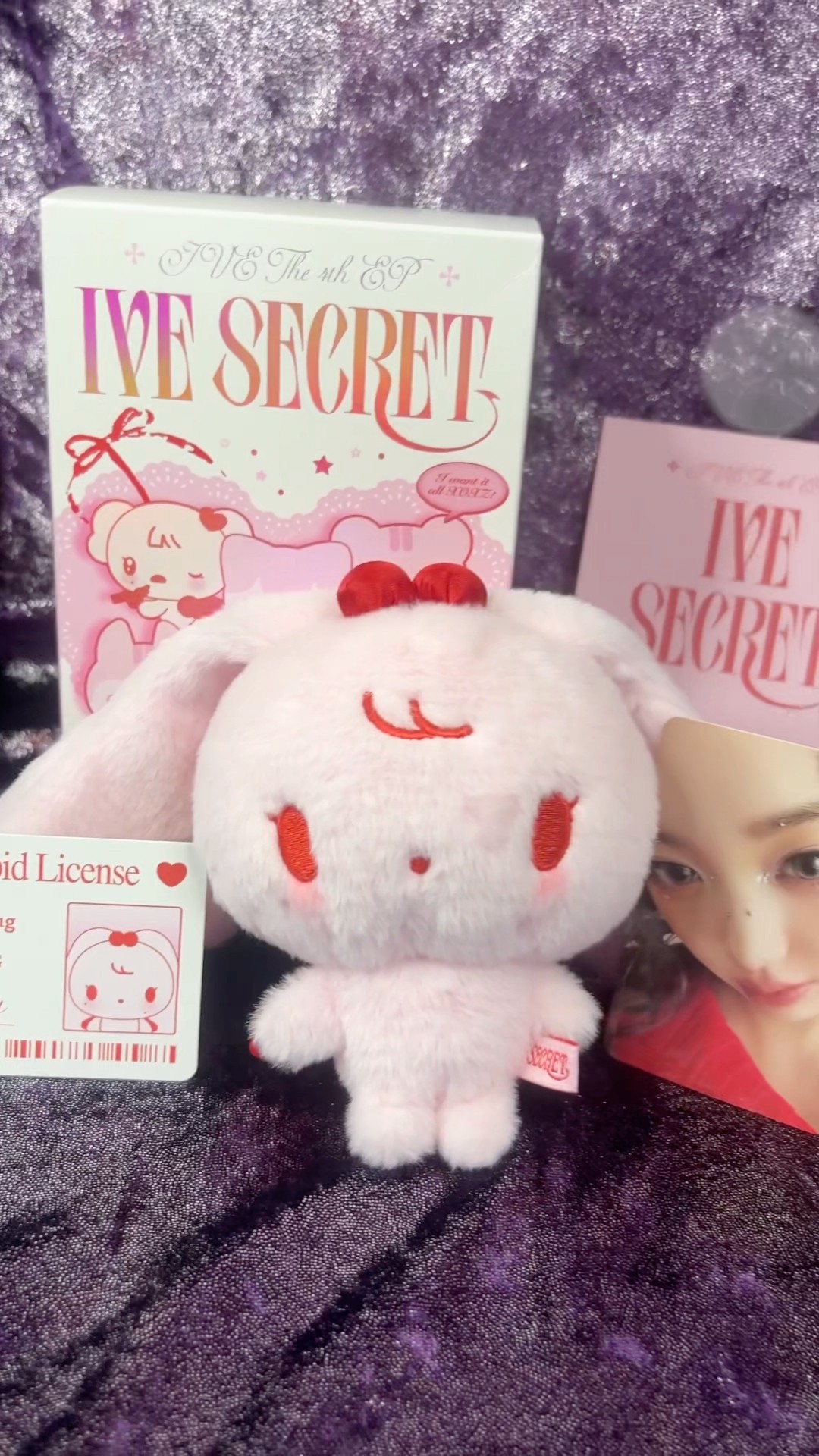 IVE Secret: Evil Cupid Version Blind Box Plush! 🍒💘 - YouTube