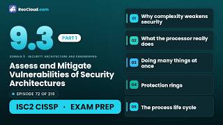 CISSP 9.3 - Assess & Mitigate Vulnerabilities of Security Architectures (Part 1 of 3) - Exam Prep