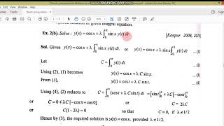 Famous Direct computational Method to solve non homo integral equations problems//MM-II//M.Adnan Anwar Wealth