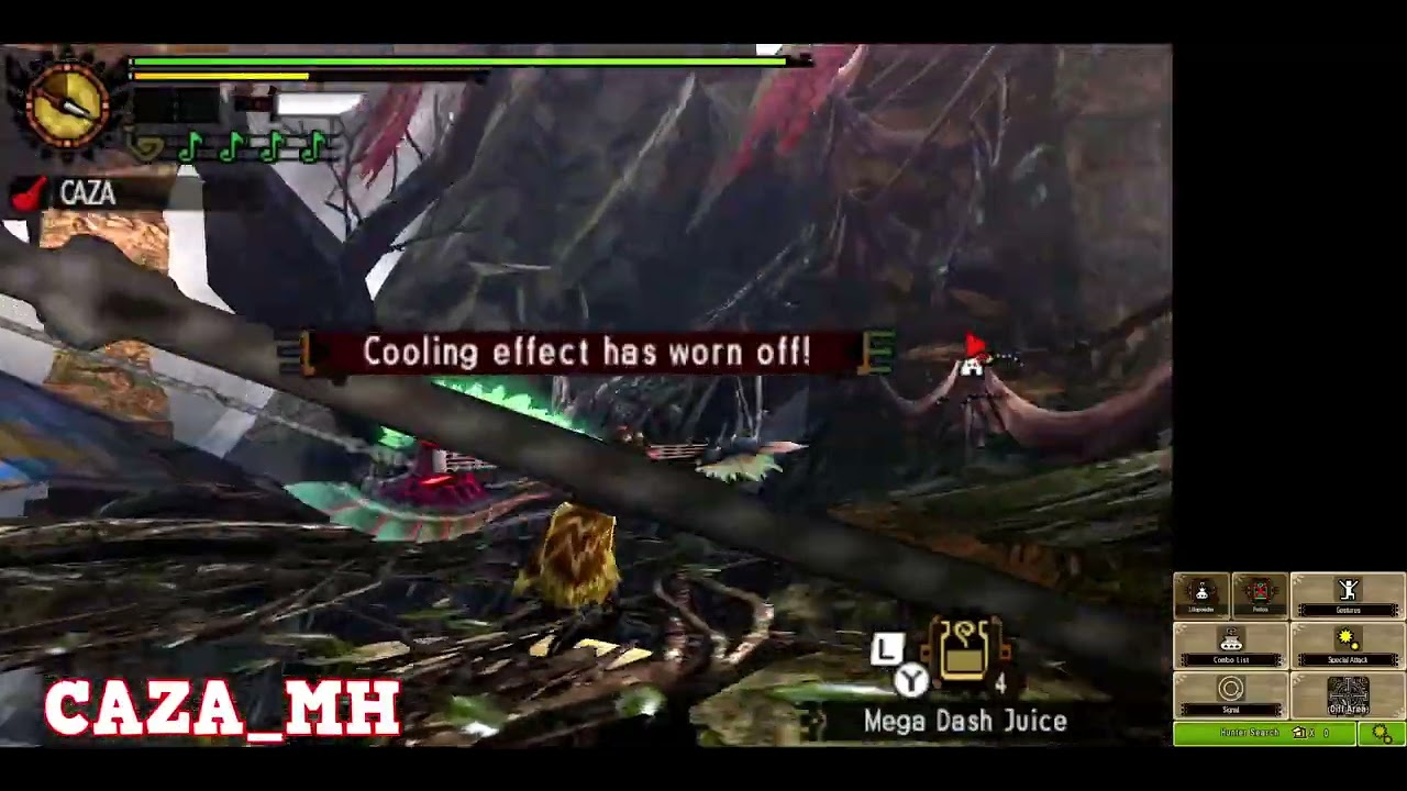 MH4U MH4G SKIP ATTACK ANIMATION FRAMES TEST Hunting Horn
