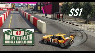 GTA V Motorsport  Realistic Rally Stages  RALLY de PALETO  SS1  Paleto Bay SuperSpecial