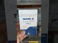 Taxim O dry syrup | Cefixime 50mg syrup #antibiotics #tonsils #babycold #urineinfection #cold