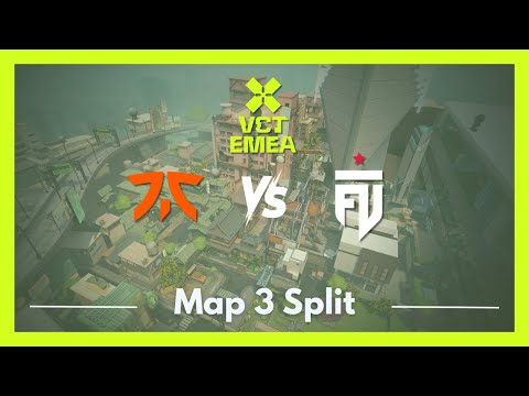FNC vs FUT | VCT EMEA Kickoff | Map 3 Split