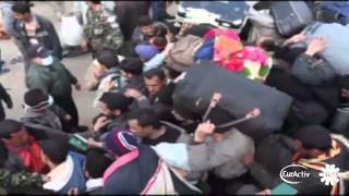 Libya: Migrant exodus creates crisis at Tunisia border (UN video)