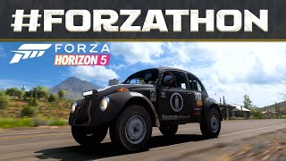 Forza Horizon 5 #Forzathon Volkswagen Desert Dingo Racing Stock Bug n°1107  1970 Forza Horizon 5 Weekly Challenge 1107 Volkswagen 1107 Desert Dingo