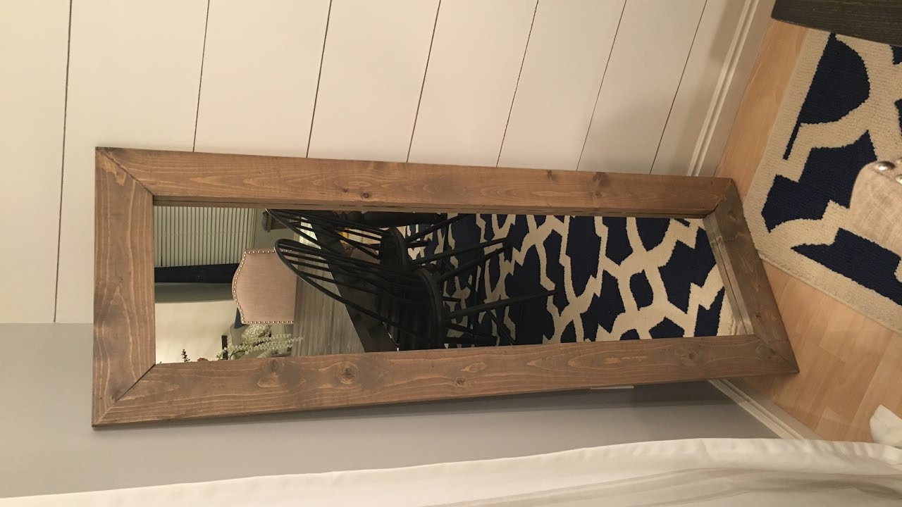 DIY Mirror Frame YouTube
