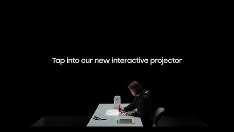 The Premiere 5 - Tap into our new interactive projector