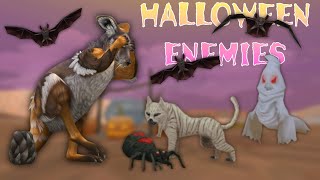 WildCraft: Killing All Halloween Enemies + Bison