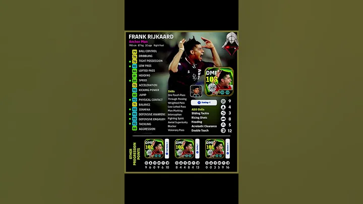 Free Epic Frank Rijkaard – Full Progression in eFootball 🔥 #efootball2026 #rijkaard #training #epic