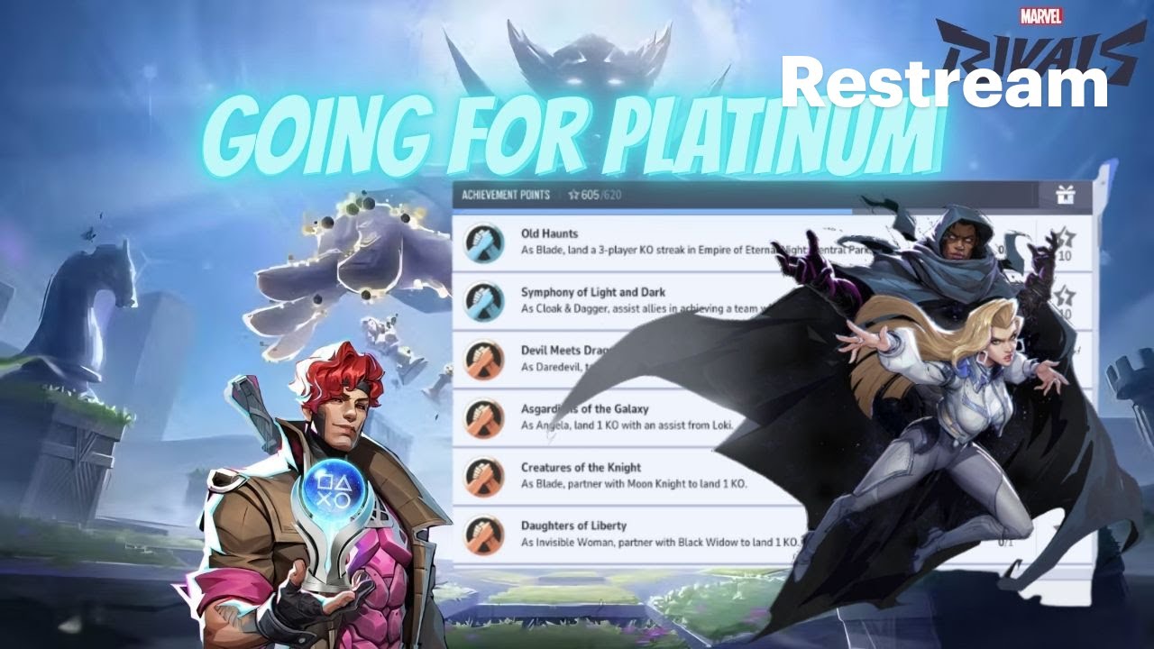 Platinum Rivals Marvel Rivals S5.5 | Heroic Journey Achievements | Going for Platinum ...