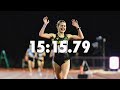 Rewriting history  maddy elmore 5000 meters school record