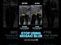 STOP Using Mosaic Blur 💀#capcut #editing #capcuttutorial #editor #editingtips #reels #viralreels