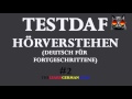 TestDaF Prüfung Hörverstehen #2