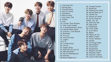 [2021 UPDATE] BTS soft playlist ชิล นอน เรียน 3 ชม. ตรง - MUS!C F0R L!FE