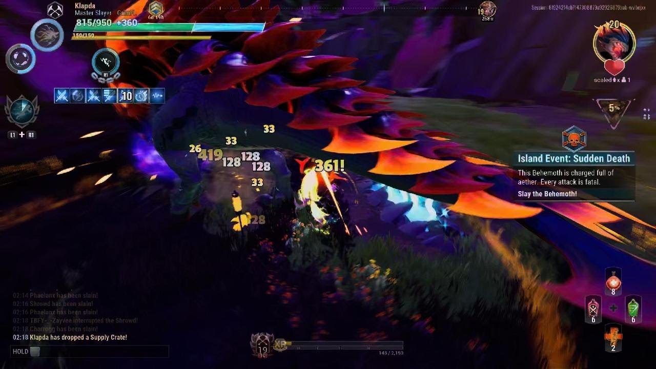 Dauntless Chain Blades - EASY Island Event: Sudden Death