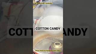 COTTON CANDY MAKING, EVERYONE LOVES COTTON CANDY #streetfood #foodie #countyfair #festival